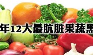 看看你最喜欢的果蔬是否位于2017年12大最肮脏果蔬黑名单